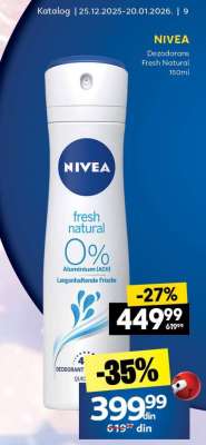 NIVEA Dezodorans Fresh Natural 150ml