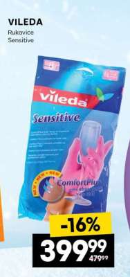 Vileda rukavice sensitive