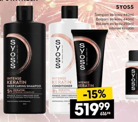 SYOSS INTENSE KERATIN