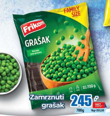 Frikom grašak