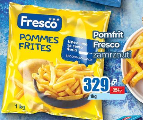 Pomfrit Fresco zamrznuti