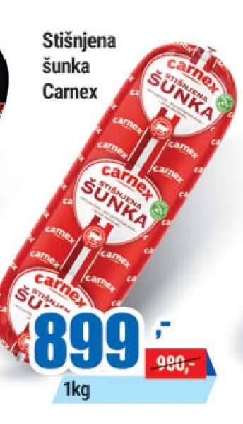 STIŠNJENA ŠUNKA Carnex