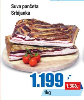 Suva pančeta Srbijanka