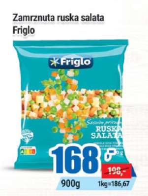 Zamrznuta ruska salata Friglo