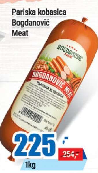 Pariska kobasica Bogdanović Meat