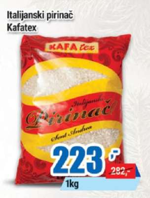 Italijanski pirinač Kafatex