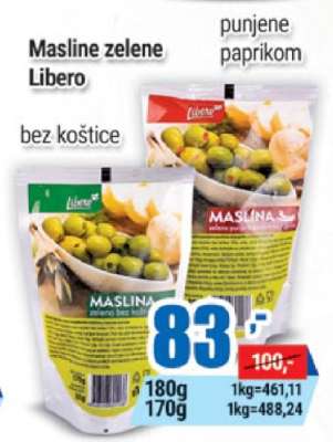 Masline zelene Libero