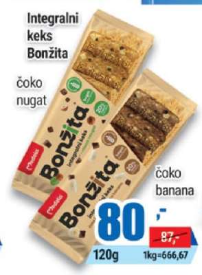 Integralni keks Bonžita