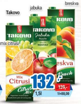 Takovo Mix Citrusi