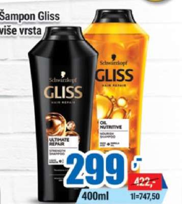 Šampon Gliss