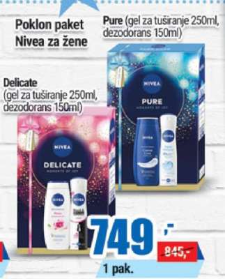 Poklon paket Nivea za žene
