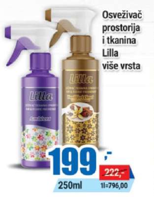 Osveživač prostorija i tkanina Lilla