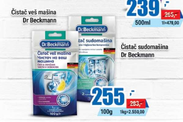Čistač veš mašina Dr Beckmann