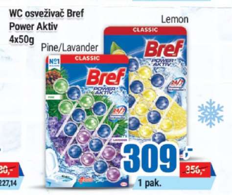 WC osvěžovač Bref Power Aktiv