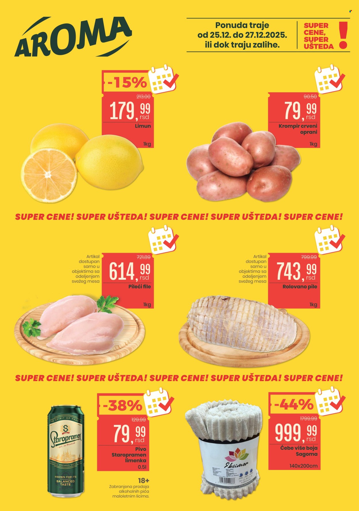 Aroma Market katalog - 25.12.2025 - 27.12.2025. Stranica 1