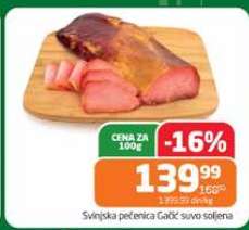 Svinjska pečenica Gačic suvo soljena