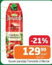 Kuvani paradajz Tomatello 1l Nectar