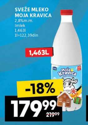 SVEŽE MLEKO MOJA KRAVICA