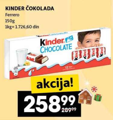 Kinder Čokolada