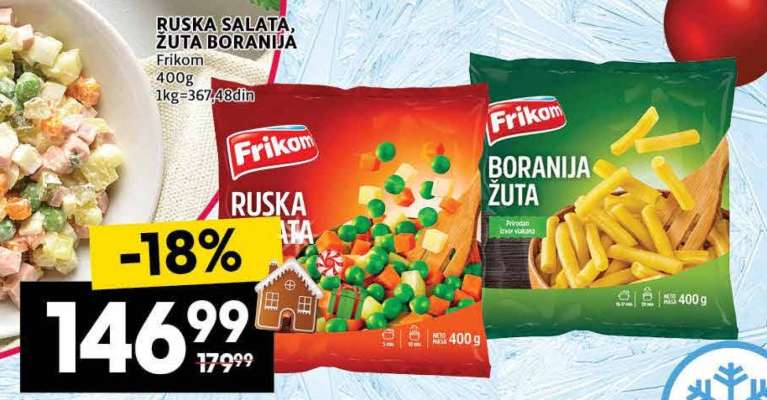 RUSKA SALATA, ŽUTA BORANIJA