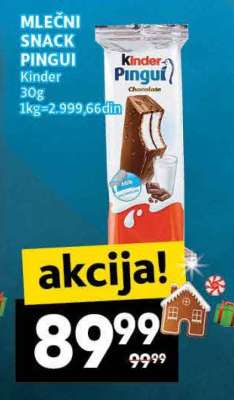 MLEČNI SNACK PINGUI