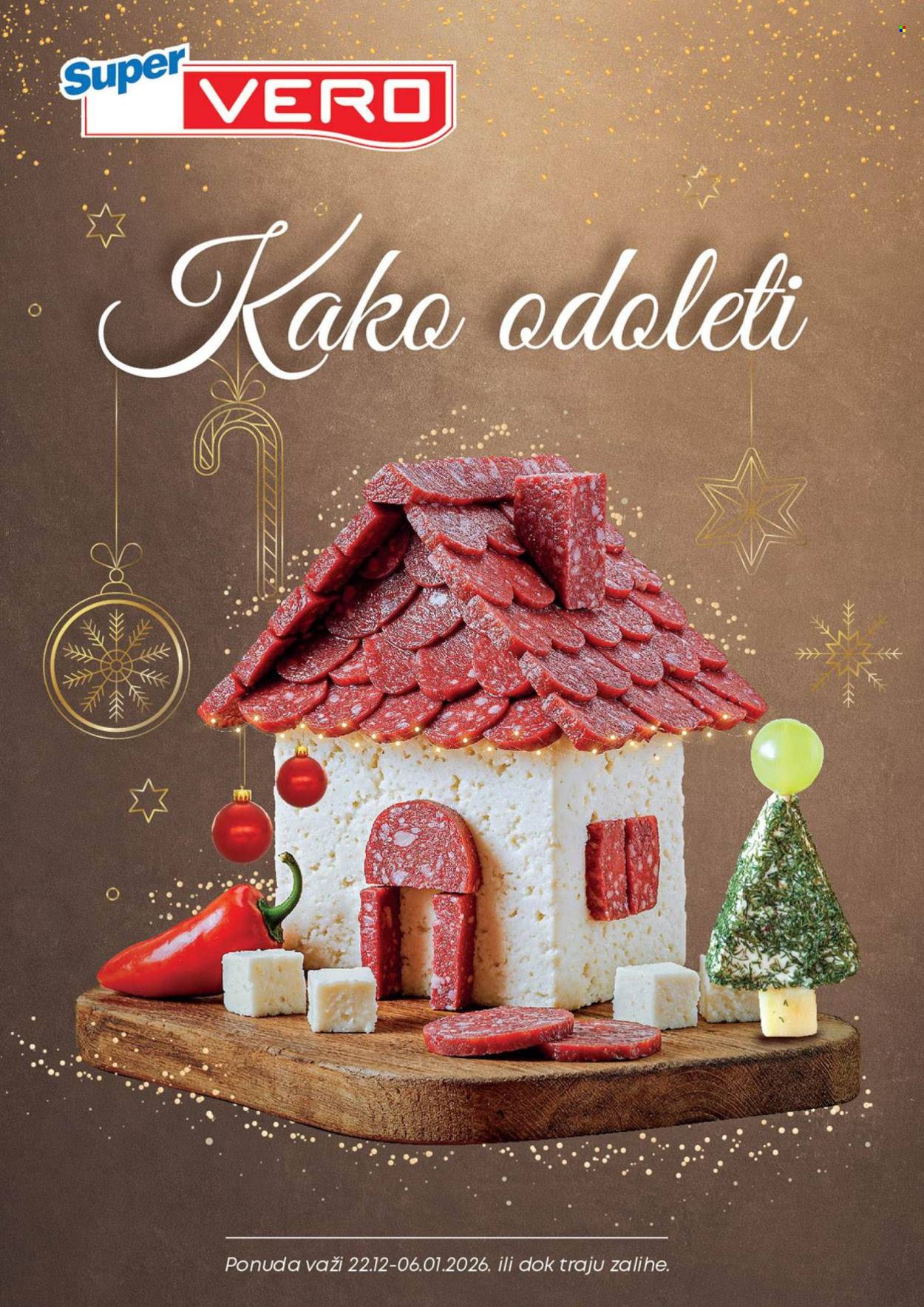 SuperVERO katalog - 22.12.2025 - 06.01.2026. Stranica 1