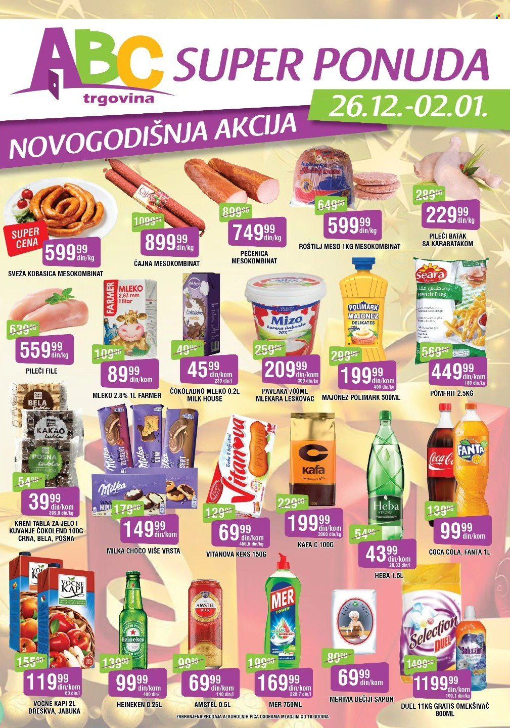 ABC Trgovina katalog - 26.12.2025 - 02.01.2026. Stranica 1