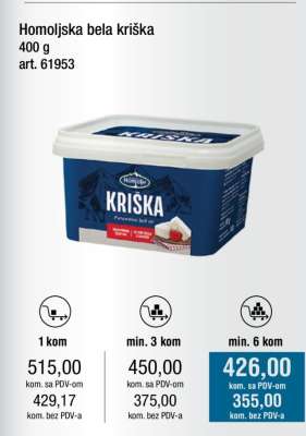 Homoljska bela kriška