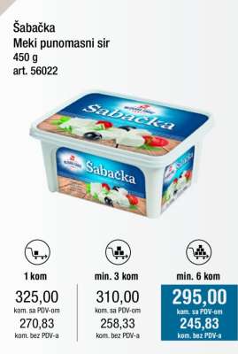 Šabačka Meki punomasni sir