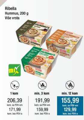 Ribella Hummus, 200 g