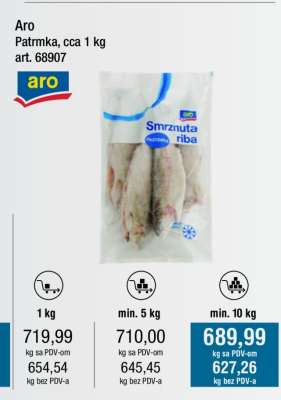 Aro Patrmka, cca 1 kg