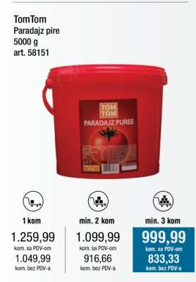TomTom Paradajz pire