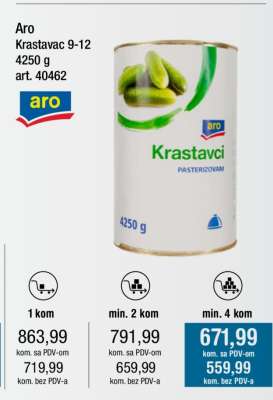 Aro Krastavac 9-12
