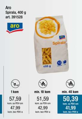 Aro Spirala, 400 g