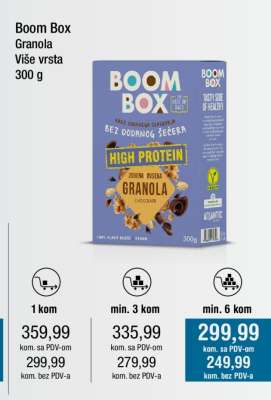 Boom Box Granola