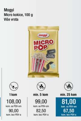 Mogyi Micro kokice, 100 g