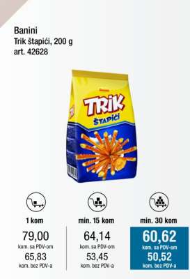 Banini Trik Štapići, 200 g