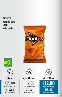 Doritos Tortilja čips