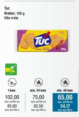 Tuc Kreker, 100 g