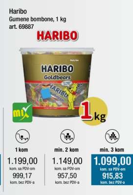 Haribo Gumene bombone 1 kg