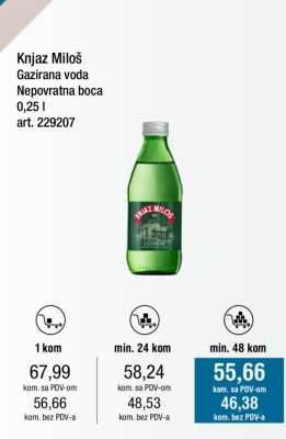 Knjaz Miloš Gazirana voda