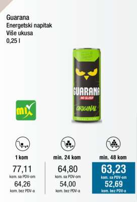 Guarana Energetski napitak