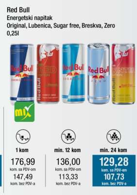 RED BULL energetski napitak