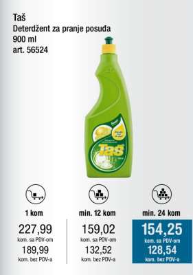 Taš Deterdžent za pranje posuđa