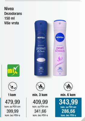 Nivea Dezodorans 150 ml