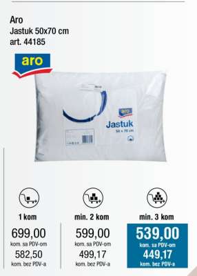 Aro Jastuk 50x70 cm