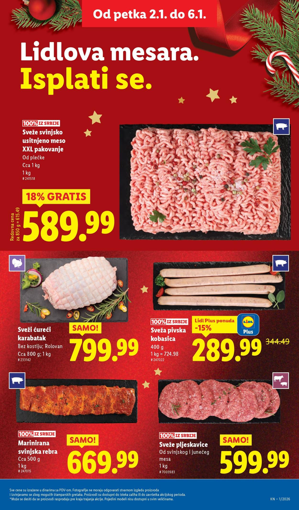 Lidl katalog - 02.01.2026 - 06.01.2026. Stranica 15