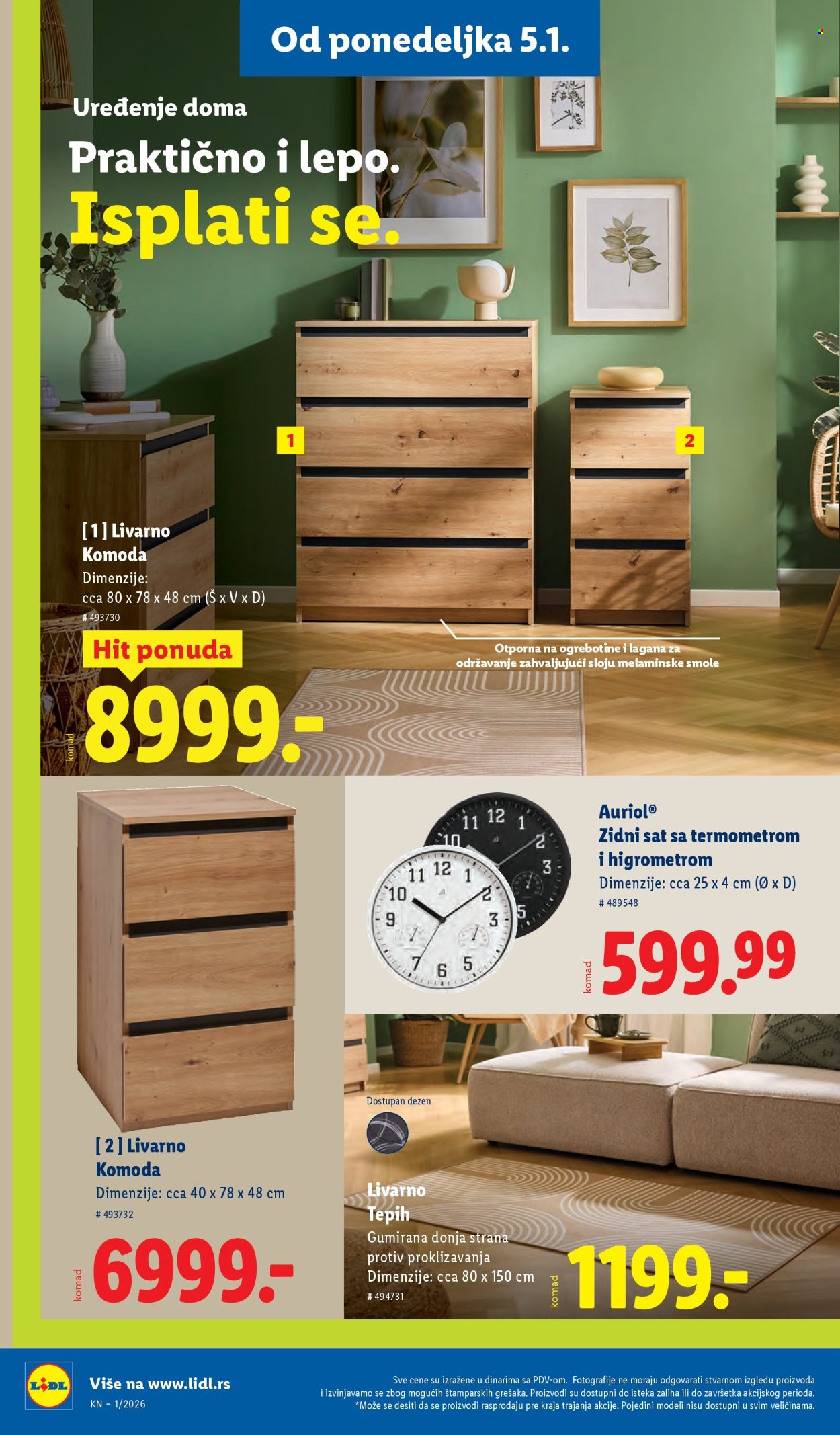 Lidl katalog - 02.01.2026 - 06.01.2026. Stranica 72