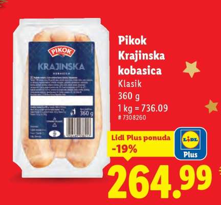 Pikok Krajinska kobasica