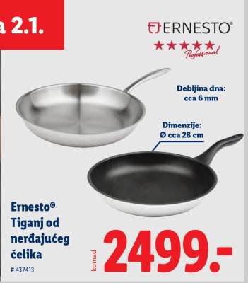 Ernesto Tiganj od nerđajućeg čelika